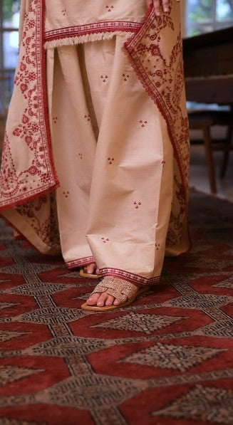 ANEELAS UNSTITCH DHANAK 3PC SUIT 46
